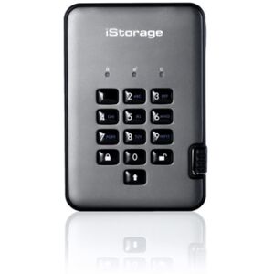 iStorage diskAshur PRO2 512 GB Nero, Grafite (IS-DAP2-256-SSD-512-C-G)