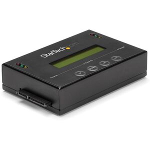 StarTech.com Duplicatore ed Eraser Standalone 1:1 per Hard Disk HDD/SSD SATA con funzione Clone - Display LCD Conforme TAA Indipendente dal sistema operativo [SATDUP11]