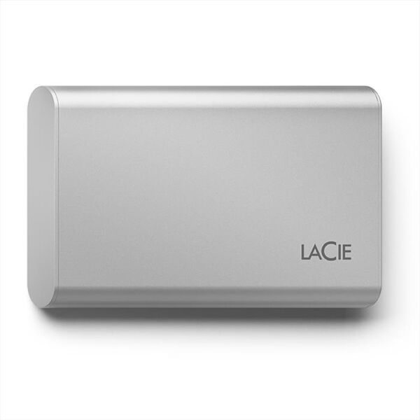 lacie 2tb portable ssd usb-c-grigio