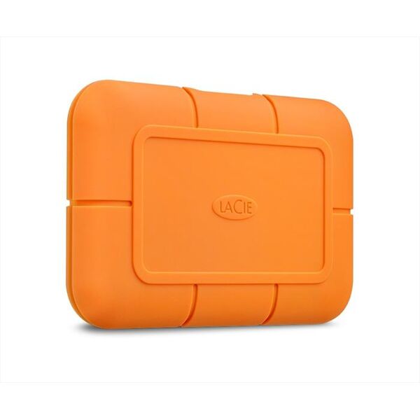 lacie 500gb rugged ssd usb-c-arancione