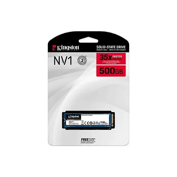 offertecartucce.com hard disk ssd 500gb kingston nv1 pcie nvme interno m.2 snvs/500g