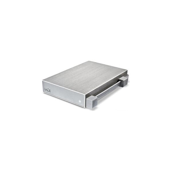 lacie 301939 hard disk esterno 500 gb 2.5 usb 2.0 colore silver - 301939 rikiki go