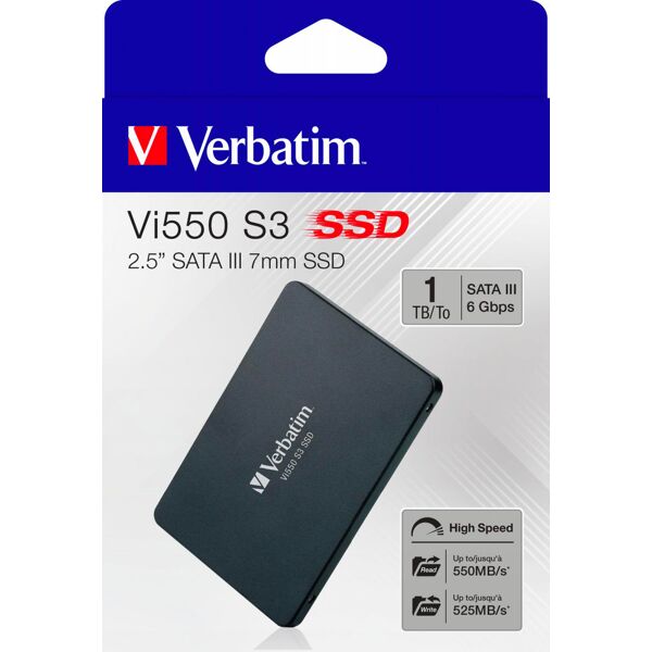 verbatim 49353 ssd 1 tb 2.5 serial ata iii per pc / notebook - 49353 vi550 s3