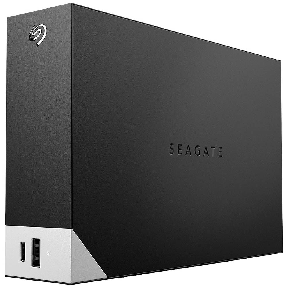 Seagate hdd esterno one touch 6tb usb 3.2 con hub usb-c + usb 3.0 + software di backup e password