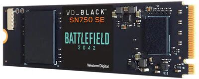 SanDisk wdblack sn750se ssd 500gb m.2 nvme battlefield pci express 3.600 mb/s