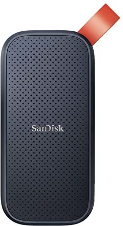 SanDisk ssd esterno 2.000gb interfaccia usb 3.1 gen 2 type c black