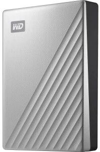 Western Digital my passport ultra hdd esterno 4tb interfaccia usb 3.0 compatibile mac colore silver