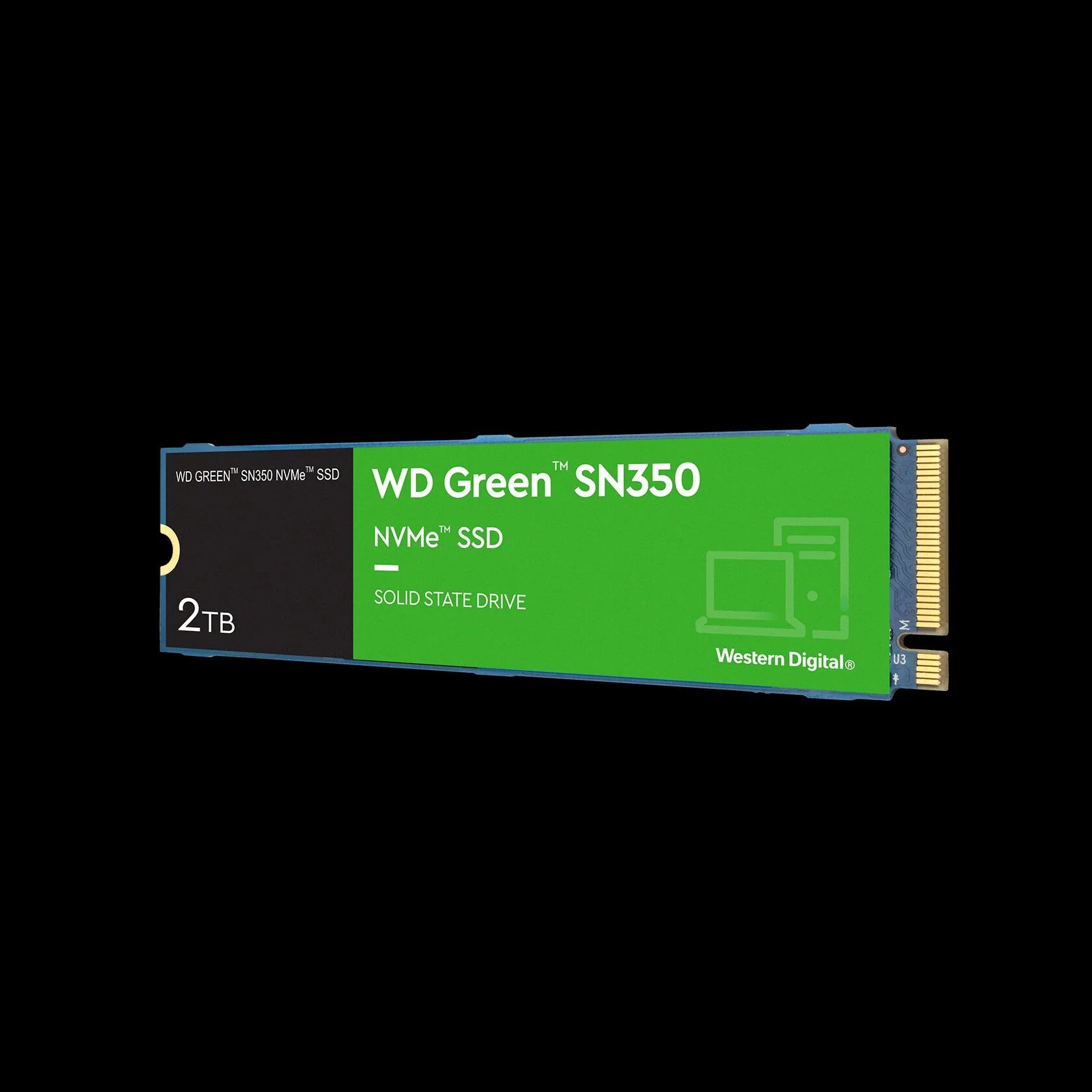 Western Digital green sn350 ssd interno 2.000gb m.2 2280 nvme pci express 3.0 x4
