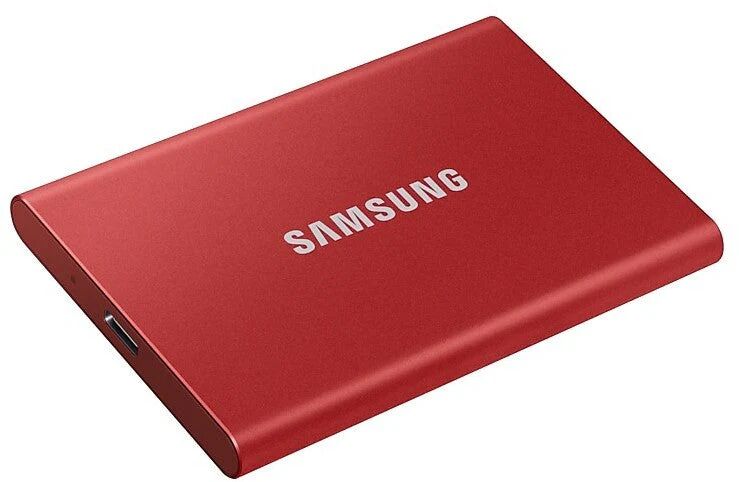 Samsung mu-pc2t0r ssd esterno portatile 2000gb rosso
