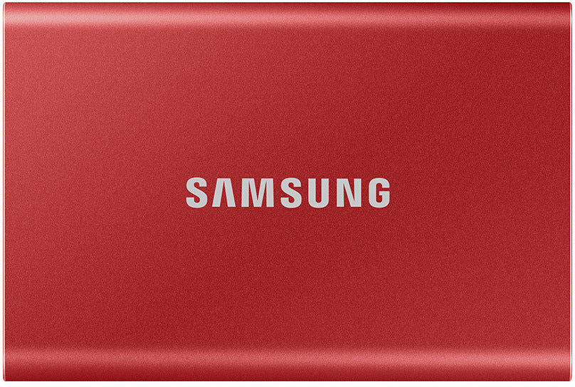 Samsung Portable SSD T7 1 TB Rosso