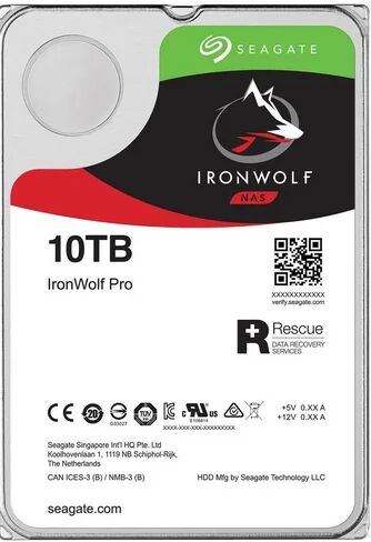 Seagate IronWolf Pro ST10000NE000 disco rigido interno 3.5" 10 TB Serial ATA III [ST10000NE000]