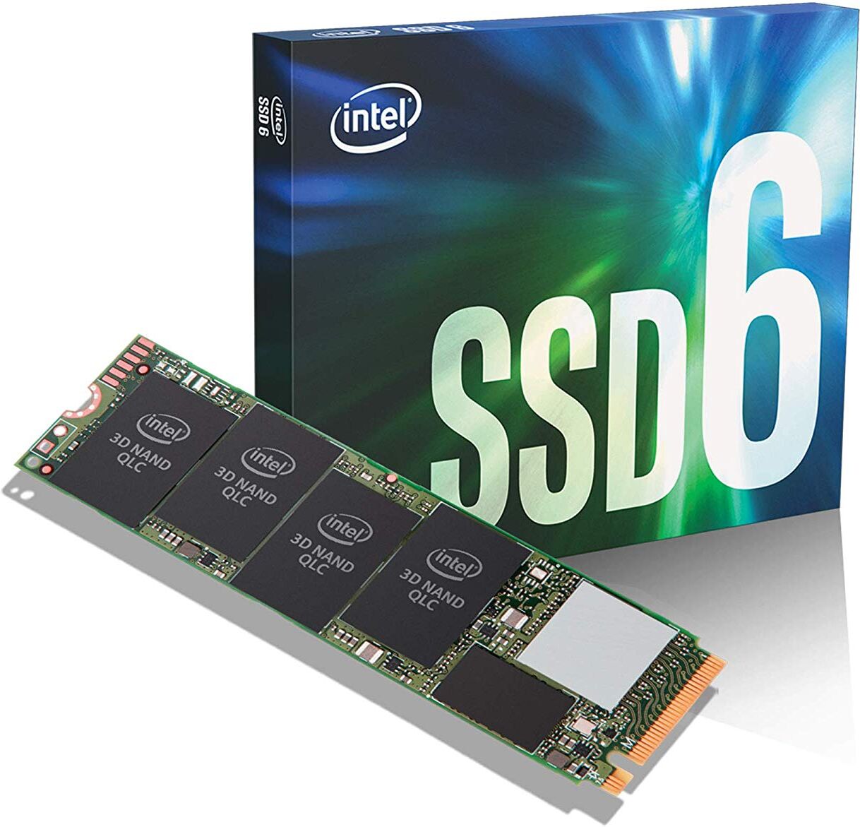 Intel ssd m.2 660p series 1tb (m.2 2280) pcie 3.0 (x4) nvme, qlc 3d nand, 1800mb/s in lettura e scrittura, ssdpeknw010t8x1