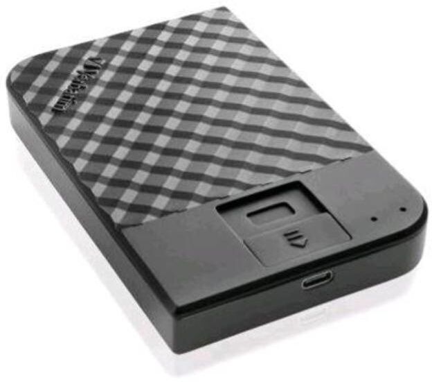 Verbatim Fingerprint Hdd Esterno Slim 1.000gb Usb 3.0 Utilizza I Tuoi Dati Biometrici Per La Protezione Grigio