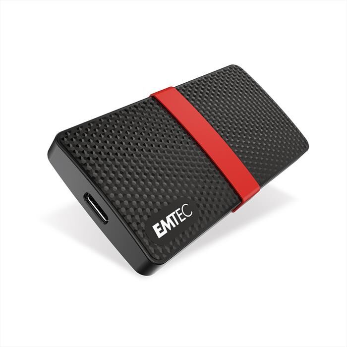 EMTEC Ssd 3.1 Gen1 Power Plus X200 Sata3-nero/rosso