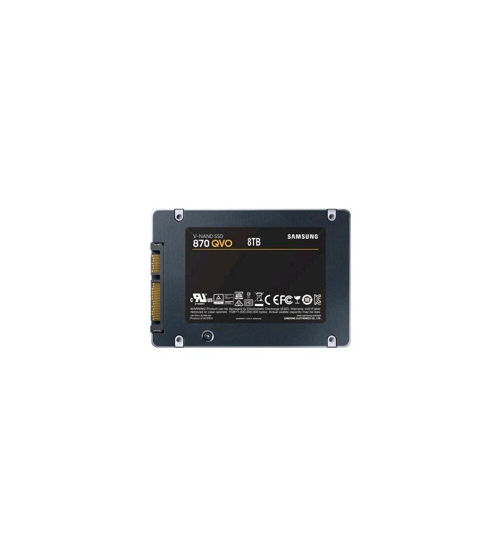 Samsung 870 QVO SSD 8.000GB SATA III 2.5" V-NAND MLC