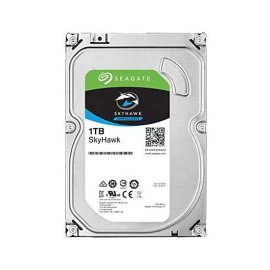 Seagate Hard Disk  Skyhawk Lite 1tb Sata Iii 64mb 6.0gb/s 180mb/s Internal 3.5" - St1000vx001