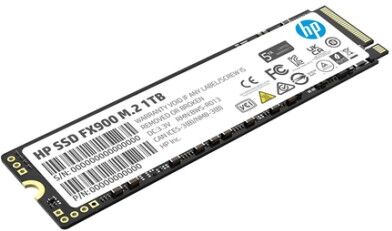 HP FX900 - 1 TB, 5000 MB/s, 4800 MB/s M.2 1000 GB PCI Express 4.0 3D TLC NAND NVMe (57S53AA)