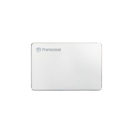Transcend StoreJet 25C3S disco rigido esterno 1000 GB Argento (TS1TSJ25C3S)