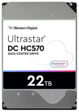 Western Digital Ultrastar DC HC570 3.5" 22000 GB Serial ATA III (0F48155)