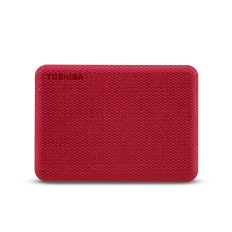 Toshiba Canvio Advance disco rigido esterno 1000 GB Rosso (HDTCA10ER3AA)