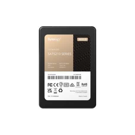 Synology SSD 2.5” SATA 960GB 2.5" Serial ATA III (SAT5210-960G)