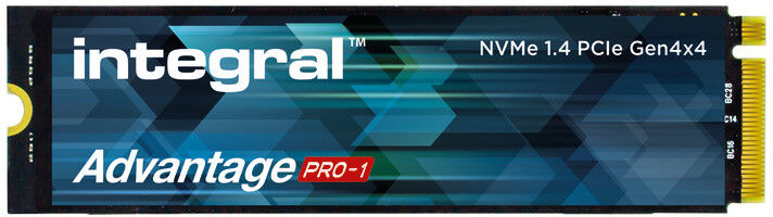 Integral 4 TB (4000 GB) ADVANTAGE PRO-1 M.2 2280 PCIE GEN4 NVME SSD PCI Express 4.0 TLC [INSSD4TM2280GEN4AP1X]