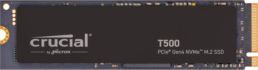 Crucial SSD  T500 M.2 2 TB PCI Express 4.0 3D TLC NAND NVMe [CT2000T500SSD8]