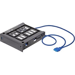  Vantec Caja de disco duro SATA de 3.5 pulgadas a USB 3.0, negro  (NST-366S3-BK) : Electrónica