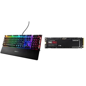 SteelSeries Apex Pro TKL Teclado mecánico para videojuegos – Interruptores  mecánicos más rápidos del mundo – Pantalla inteligente OLED – Factor de