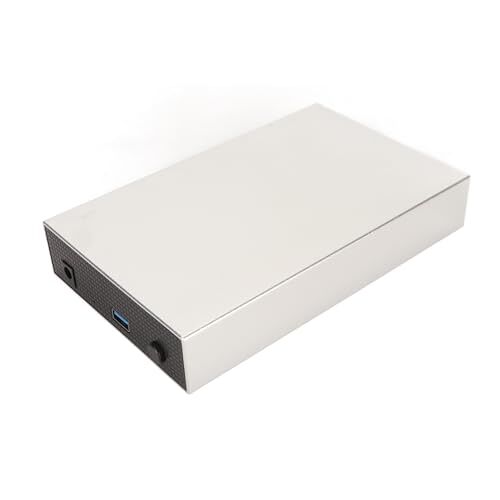 CCYLEZ 3,5 Inch Externe Harde Schijf, Witte Draagbare USB3.0 voor Harde Schijven van Laptops of Pc-schijven voor Thuis, op Kantoor of in een Slaapzaal (2TB, 4TB, 6TB, 8TB, 10TB, (4TB)