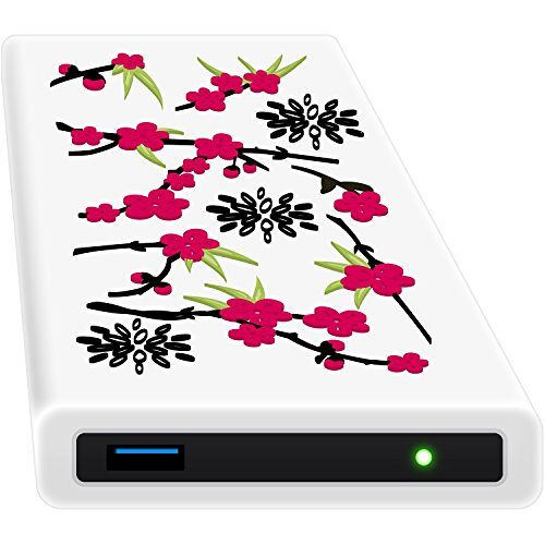 Digittrade HipDisk LS104 Sakura externe harde schijf, 1000 GB, meerkleurig – externe harde schijven (1000 GB, 2,5 inch, 3.0 (3.1 Gen 1), 5400 rpm, meerkleurig