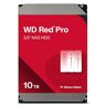 Western Digital WD Red Pro NAS Harde Schijf 10 TB (NASware-firmware Voor Compatibiliteit, 3,5 Inch, 7200 RPM, SATA 6 Gb/s, CMR, Werkbelasting 180 TB/jaar)