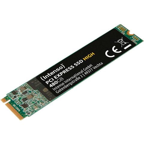 Intenso »PCI Express SSD High« SSD harde schijf  - 114.63 - groen - Size: 480 GB