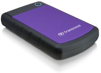 Transcend Transcend 2,5" ekstern harddisk 1TB, USB 3.0, lilla TS1TSJ25H3P