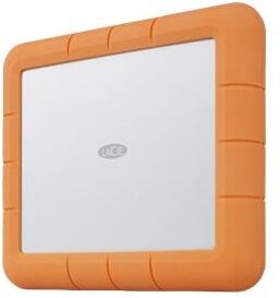 LaCie Rugged Raid Shuttle Stht8000800 4tb Oransje, Sølv