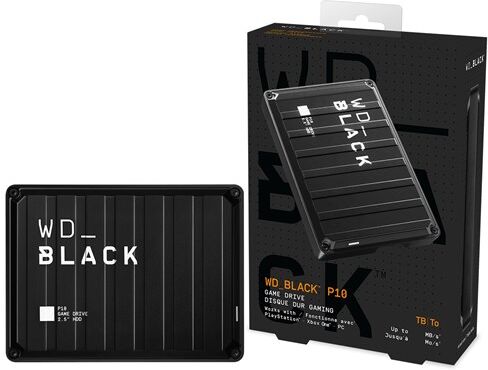 Wd Black P10 Game Drive 4tb Svart