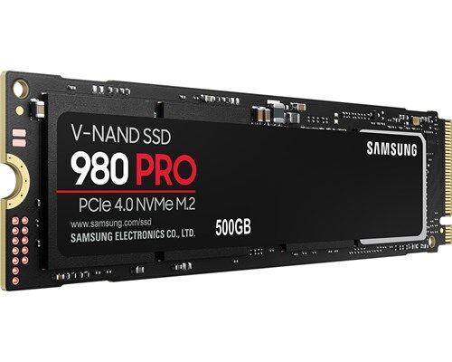 Samsung 980 Pro 500gb M.2 2280 Pci Express 4.0 X4 (nvme)