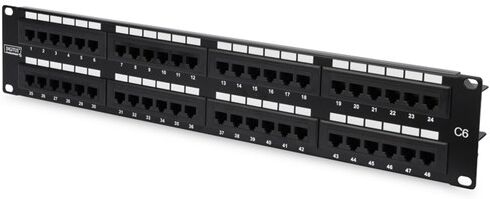 Digitus Patchpanel 48 Porter Utp Cat 6