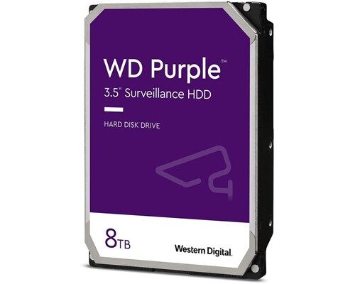 Wd Purple 8tb 3.5" 5,640rpm Sata-600