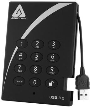 Apricorn Aegis Padlock 2tb Svart