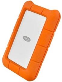 LaCie Rugged Secure 2tb Oransje, Sølv