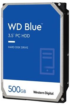 Wd Blue 0.5tb 3.5" 7,200rpm Sata-600