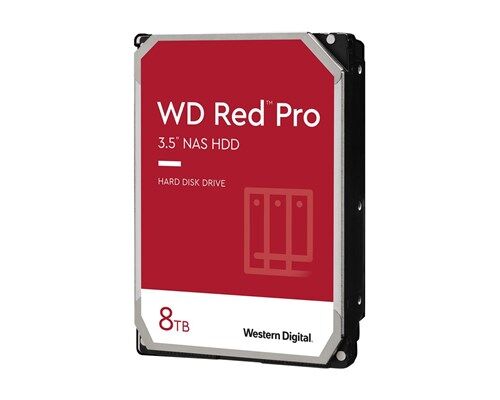 Wd Red Pro 8tb 3.5" 7,200rpm Sata-600