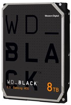 Wd Black 8tb 3.5" 7,200rpm Sata-600