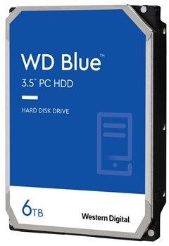 Wd Blue 6tb 3.5" 5,400rpm Sata-600