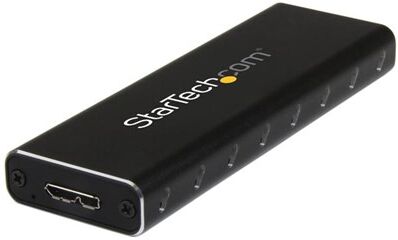 Startech M.2 Sata-kabinett For Ekstern Ssd - Usb 3.0 Med Uasp M.2 Usb 3.0 Svart