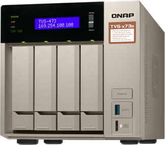 Qnap Tvs-473e 0tb Nas-server