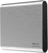 PNY Pro Elite 0.488tb Sølv