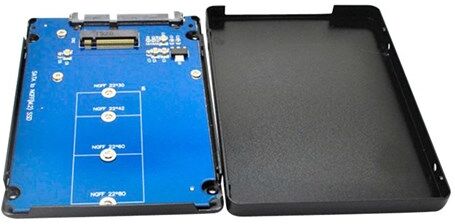 Microstorage M.2 To 2.5" Sata Enclosure