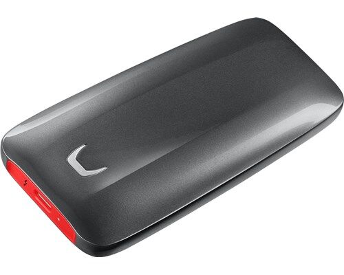 Samsung Portable Ssd X5 1tb Grå, Rød